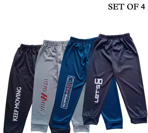 Modern Trendy Kids Boys Trackpants