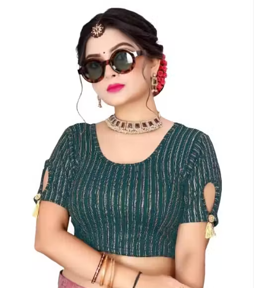 Pack of 2 Party Wear Printed Blouse for Women - Image 4