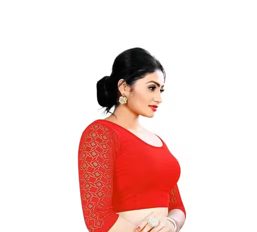 Round Neck Blouse - Image 2