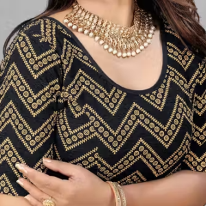 Readymade Printed Stretchable Latest Blouse for Women