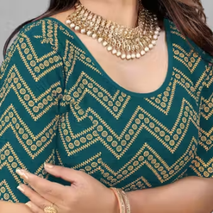 Readymade Printed Stretchable Latest Blouse for Women