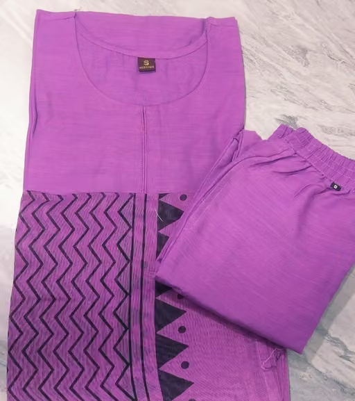 Rayon Kurta Pants for Women - Image 4