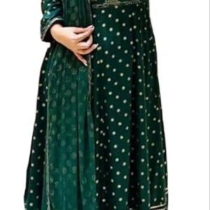 Printed Rayon Kurta Set for Women