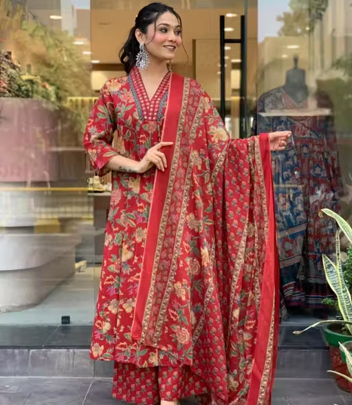 Cotton Kurta Palazzos for Women
