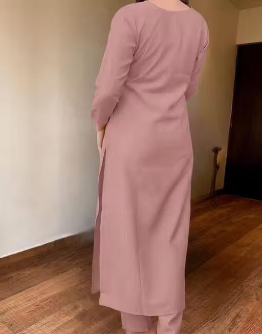 Rayon Kurta Pants for Women - Image 2