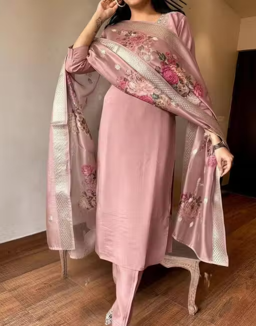 Rayon Kurta Pants for Women - Image 3
