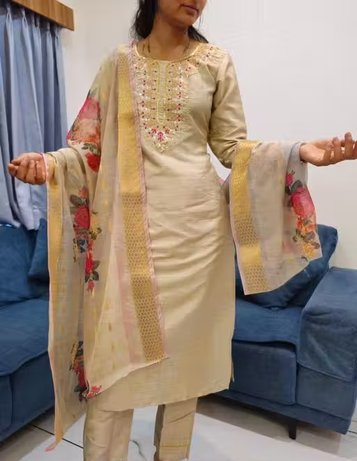 Rayon Kurta Pants for Women - Image 4