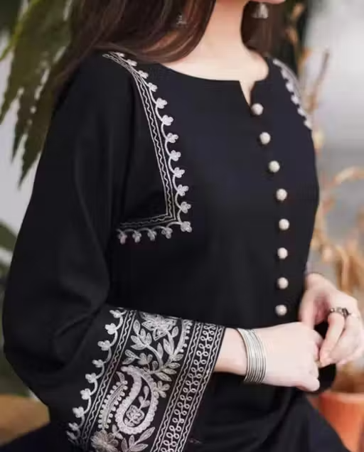 Rayon Kurta Palazzos for Women - Image 2