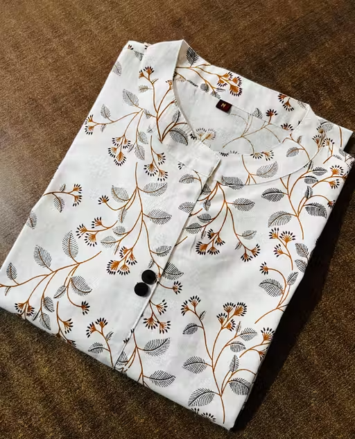 COTTAN PRINTED KURTI