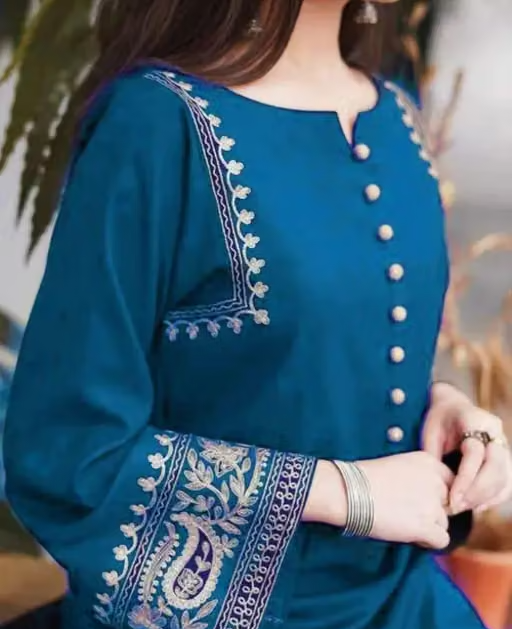 Rayon Kurta Pants for Women - Image 2