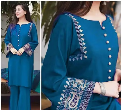 Rayon Kurta Pants for Women - Image 4