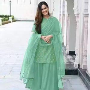 Printed Rayon Kurta Set for Women