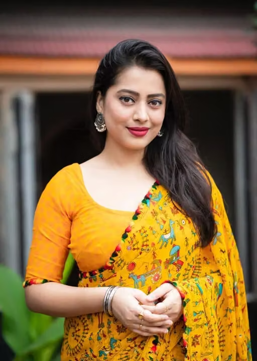 Gerogette Dhanlaxmi KALAMKARI BEST Saree
