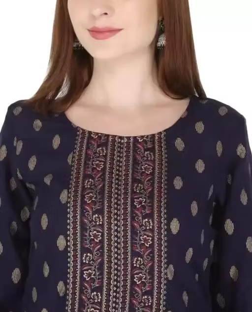 Rayon Kurta Palazzos for Women - Image 3