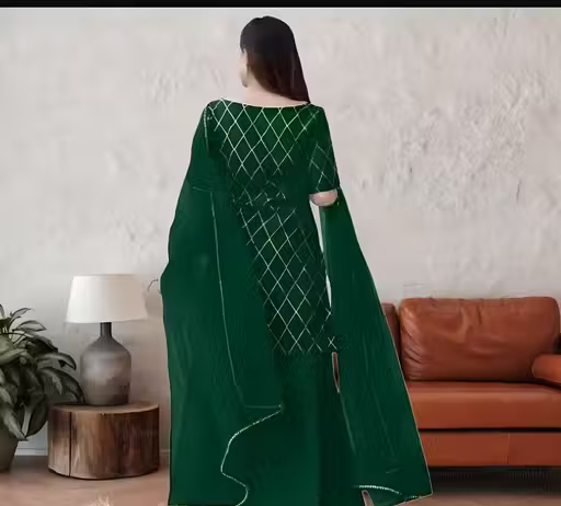 Printed Rayon Kurta Set for Women - Image 2
