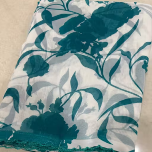 Georgette Printed Saree(With Lace)