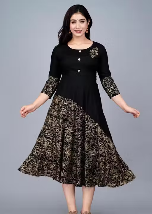 Women Trending Bollywood Style Anarkali Kuerta
