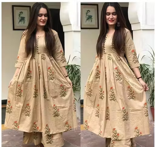 Cotton Kurta Pants for Women