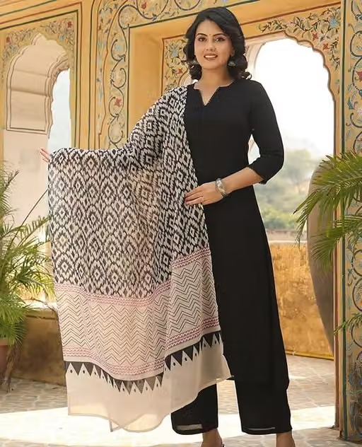 Rayon Kurta Pants for Women