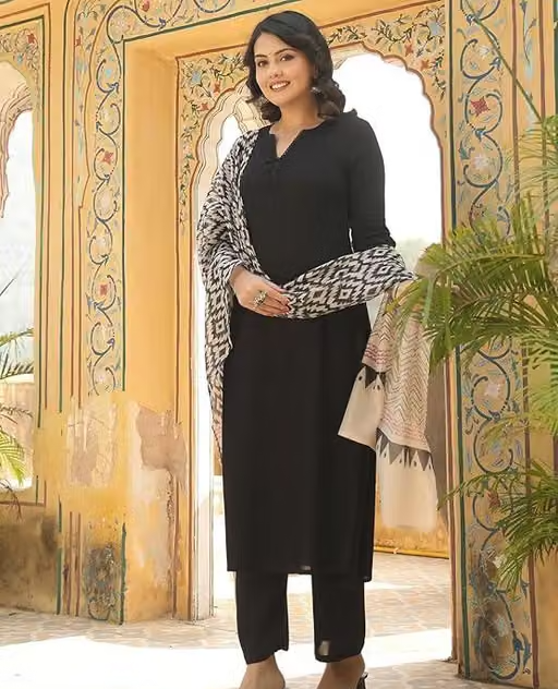 Rayon Kurta Pants for Women - Image 4