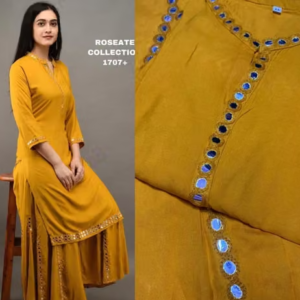 Rayon Kurta Skirt Fit/ for Women