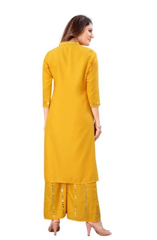 Rayon Kurta Skirt Fit/ for Women - Image 3