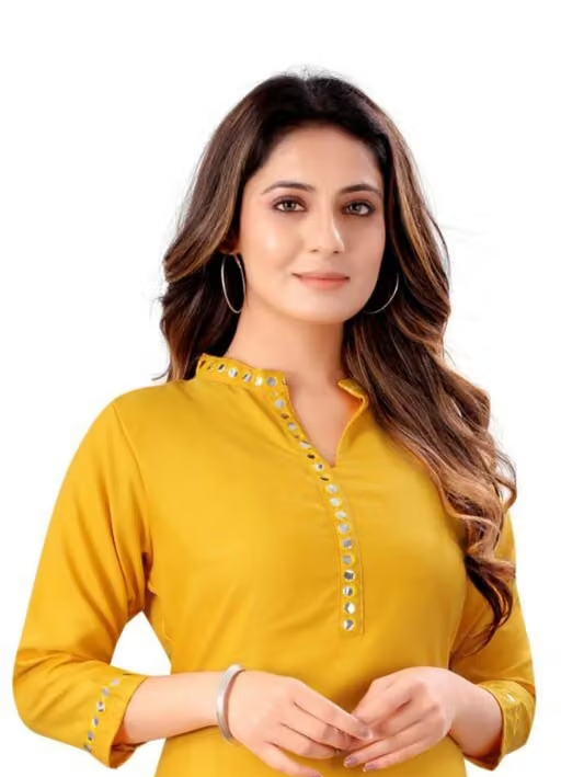 Rayon Kurta Skirt Fit/ for Women - Image 4