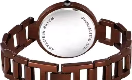New Solid Designer Metal Analog Watch for Women - Image 2
