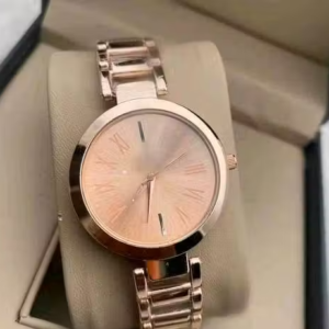 New Ethnic Solid Rose Gold Designer Metal Analog Watch for Women