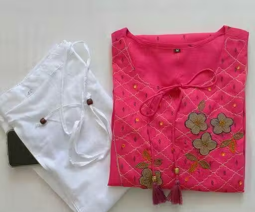 Rayon Kurta Pants for Women