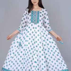 Maha saving offer Women White Gowns / kurti #gown for women #gown for women wedding party #gown for women party #gown dress women #gown #kurti for women #kurti pant set #short kurti for women #kurti set for women #kurta set for women #cotton kurta set #kurta for women #kurti