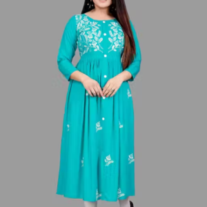 Kurti for women in rayon Embroiderd fabric| kurti and | MOST DEMAND KURTI| Embroiderd Kurti rayon Kurtis
