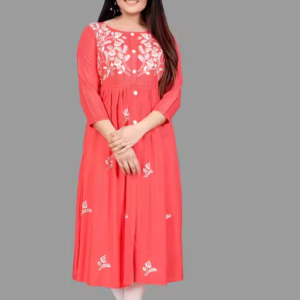 Kurti for women in rayon Embroiderd fabric| kurti and | MOST DEMAND KURTI| Embroiderd Kurti rayon Kurtis