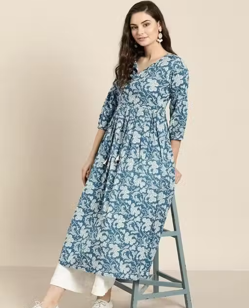 Rayon Kurta Palazzos for Women