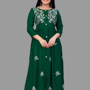 Kurti for women in rayon Embroiderd fabric| kurti and | MOST DEMAND KURTI| Embroiderd Kurti rayon Kurtis