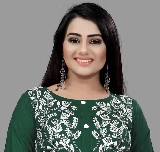 Kurti for women in rayon Embroiderd fabric| kurti and | MOST DEMAND KURTI| Embroiderd Kurti rayon Kurtis - Image 2