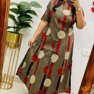 Printed Rayon Kurta Pants Fit/ for Women