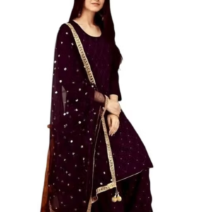 Embroidered Rayon Kurta Set for Women