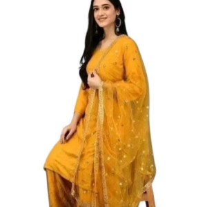 Embroidered Rayon Kurta Set for Women