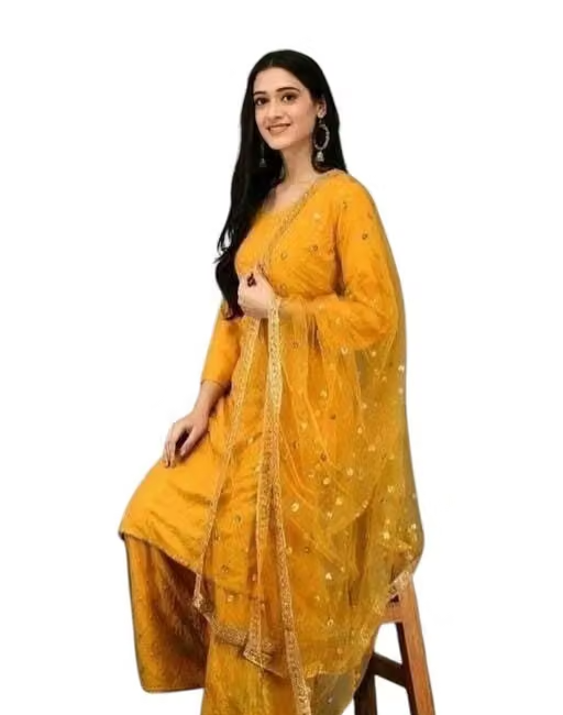 Embroidered Rayon Kurta Set for Women