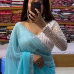 Sky Saree