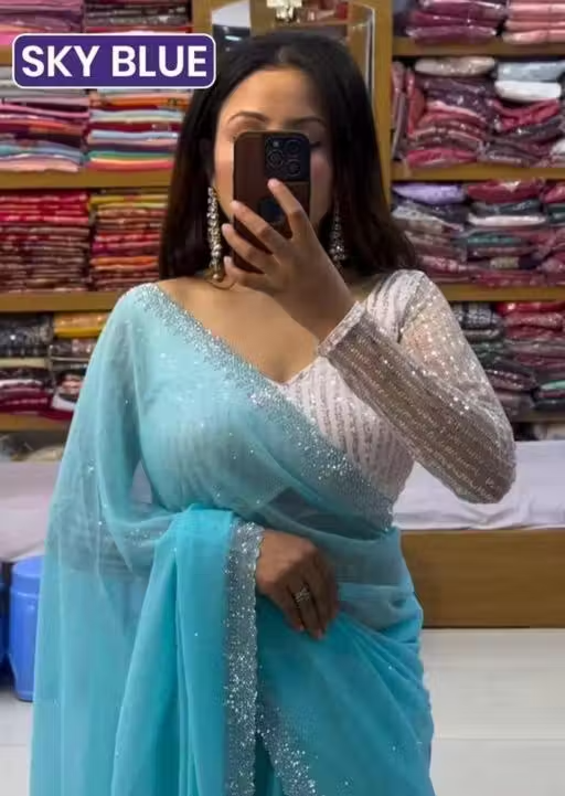 Sky Saree