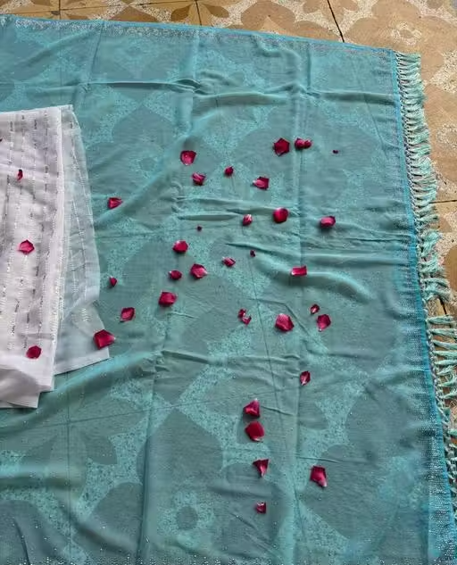 Sky Saree - Image 4