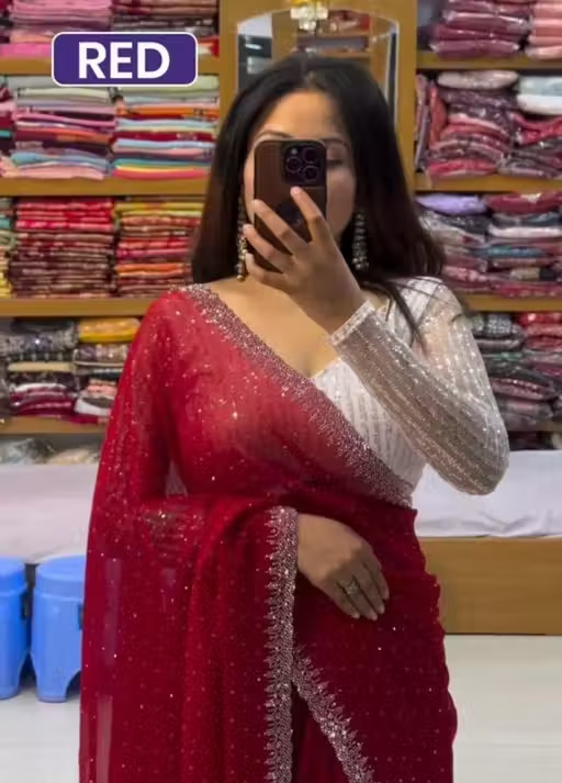 Sky Saree