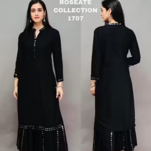 Rayon Kurta Palazzos for Women