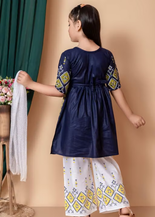 Printed Cotton Palazzos for Women - Image 2