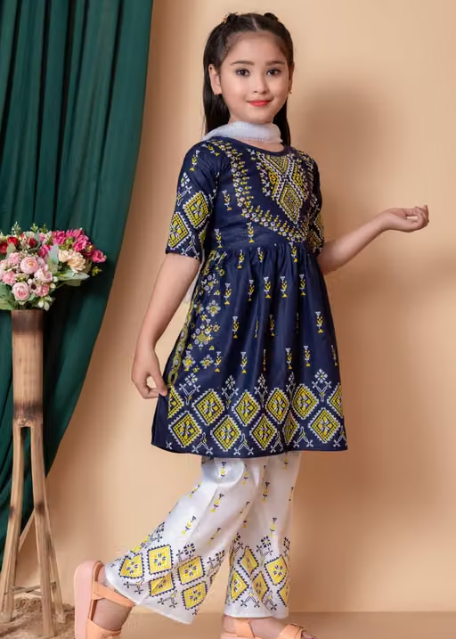 Printed Cotton Palazzos for Women - Image 4