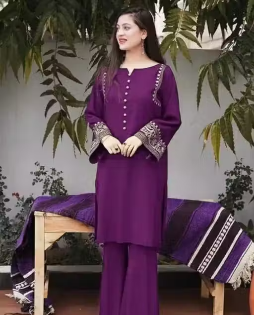 Rayon Kurta Palazzos for Women - Image 3