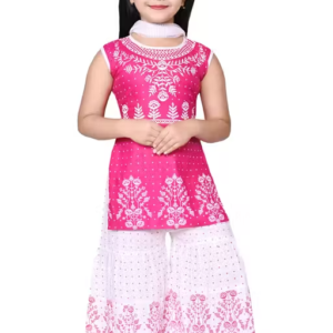 Printed Chanderi Palazzos for Women
