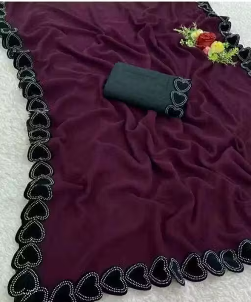 GEORGETTE SAREE - Image 2